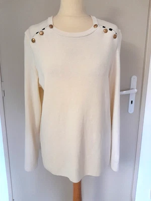 SAINT JAMES L'ATELIER - Pull marin - 100% laine mérinos - T 46 parfait état - Photo 1/4