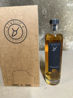 1 Bouteille de whisky francais twelve Basalte 50cl 48° - Photo 1/4