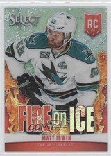 2013-14 Select Fire on Ice Rookies Black Friday Red Prizm 7/35 Matt Irwin 2d8