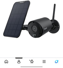 4 REOLINK Argus Eco 2K 5MP Wi-Fi Wireless Solar/Battery Security Cameras Black