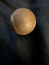 Original Marble Antique Vintage Clay Large Shooter Civil War Period 1 1/8"