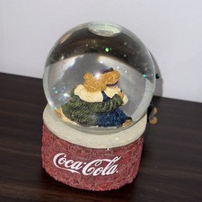 RARE Boyds Bear Coca Cola Musical Friendship Waterglobe by Boyd  s w/ Box