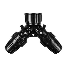 1/2 Inch Drip Irrigation Hose to Faucet Adapter, 2 Way Y Water Splitter Conne