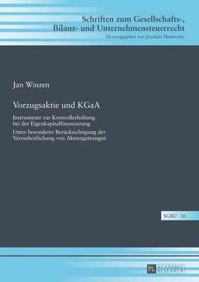 Jan Winzen | Vorzugsaktie und KGaA | Buch | Deutsch (2014) | 312 S. | Peter Lang