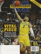 2020 April The Wolverine Michigan Sports Magazine with Isaiah Livers cover