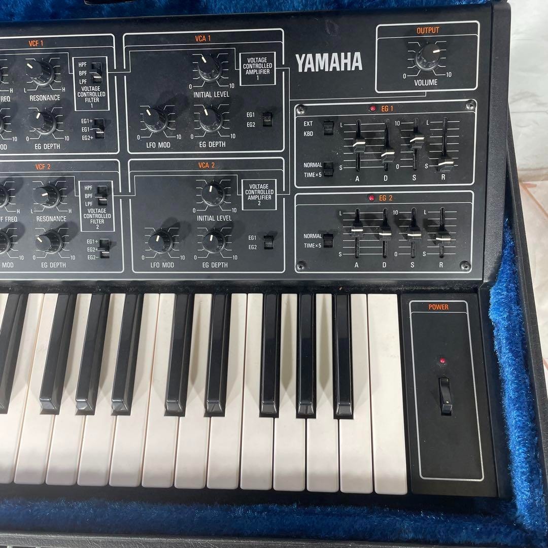 Yamaha CS-15 Vintage Analog Synthesizer — 2VCO 2VCF — w/ Original