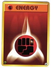 FIGHTING ENERGY - MP - INTRO PACK NEO (CHIKORITA) 2001 JAPANESE POKEMON CARD