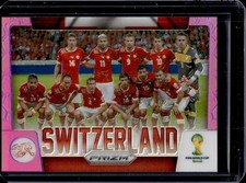 2014 Prizm FIFA World Cup Brazil Switzerland Team Photos Prizm Purple #/99