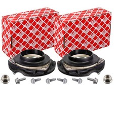 2X FEBI FEDERBEINSTÜTZLAGER DOMLAGER VORNE passend für OPEL ASTRA