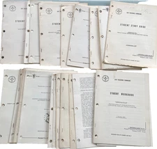 Air Force Training Command Student Study Guide Workbook Pilot 1966 1960s Vintage