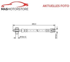 BREMSSCHLAUCH BREMSLEITUNG HINTEN BOSCH 1 987 481 736 P FÜR VW PASSAT,TIGUAN,CC