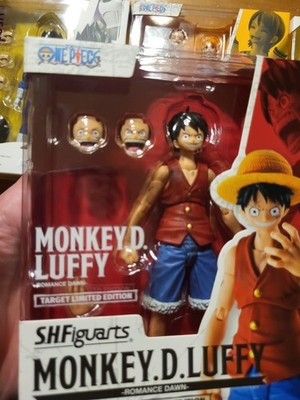 SH Figuarts One Piece Monkey D. Luffy Romance Dawn TARGET EDITION