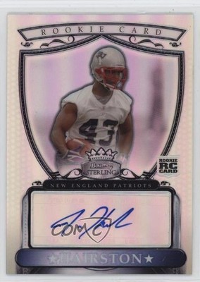 2007 Bowman Sterling Rookie Refractor /199 Justice Hairston Justise Auto RC 14tz