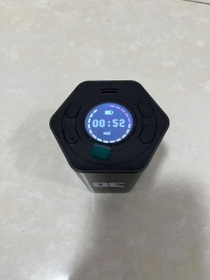 Hexagon Pomodoro Timer, Black