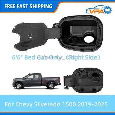 #ad Fuel Tank Filler Pipe Housing with Cap Door Fit for Chevy Silverado 1500 2019 24 $26.87