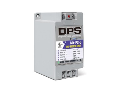 DPS 5HP MY-PS-5 Used for 3HP(2.2kW) 9A Motor, Single to 3 Phase Converter, 1 ...