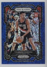 2023-24 Panini Prizm Blue Sparkle Prizm /144 Toumani Camara #164 pe8