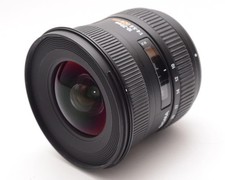 Obiettivo Sigma 10-20mm F/4-5.6 DC HSM EX per Nikon F - con tappi - vetro come nuovo