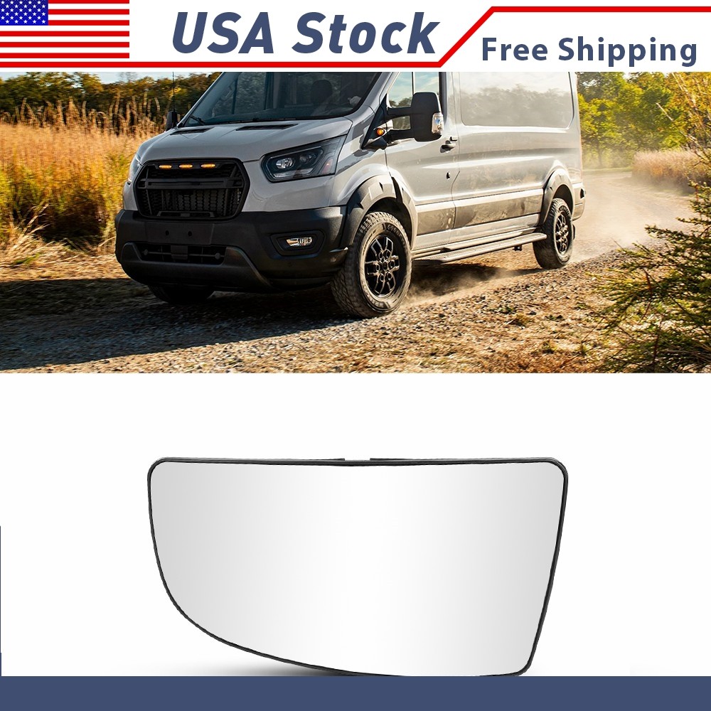 Mirror Glass Lower Convex Driver Side Left LH for Ford Transit Van FO1324149 P