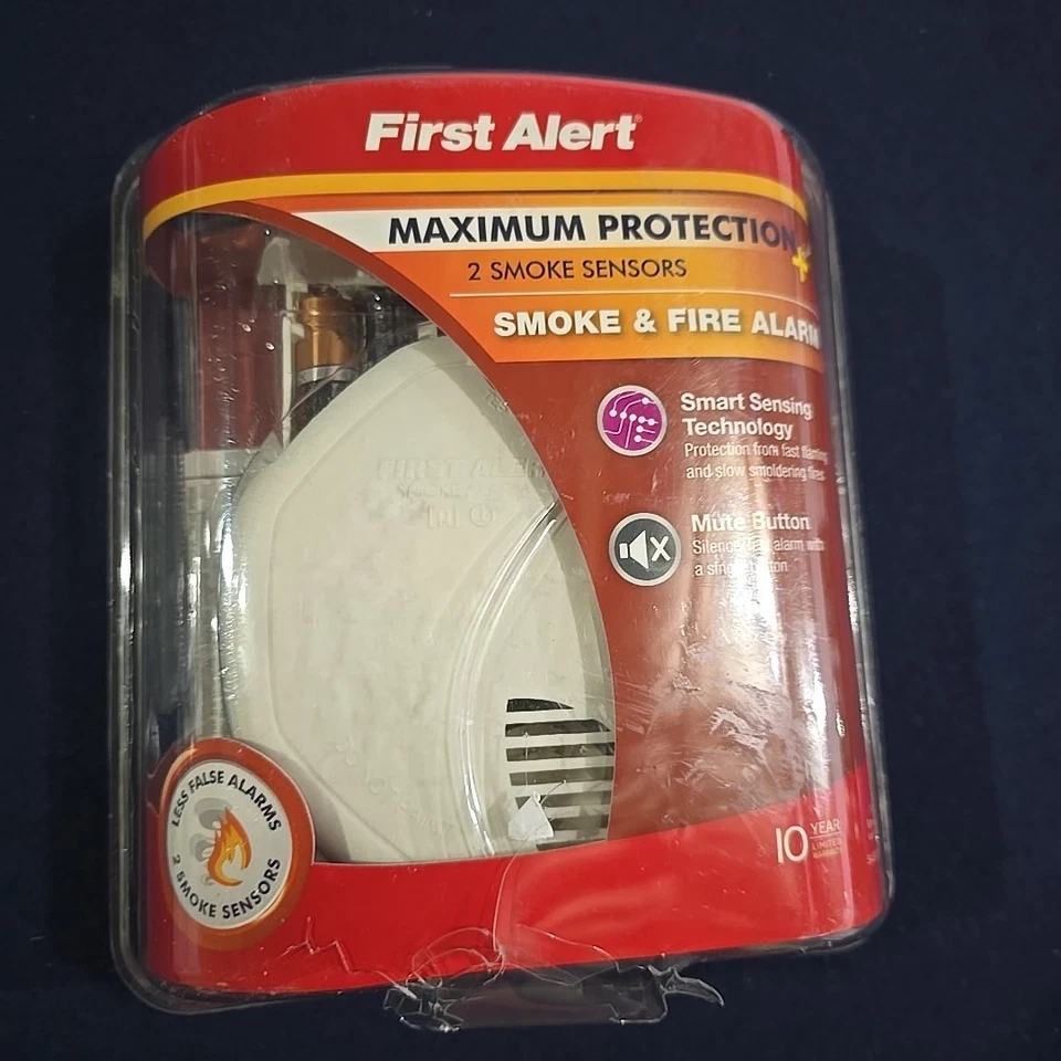 NEU - ERSTER ALARM Rauch- & Feuermelder Dual Sensor Maximaler Schutz Plus SA320CN - Bild 3 von 4