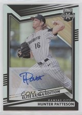 2022 Panini Elite Extra Edition Signatures Hunter Patteson #145 Auto 0o8o