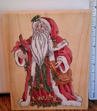 Stamps Happen Father Christmas Rubber Stamp 80067