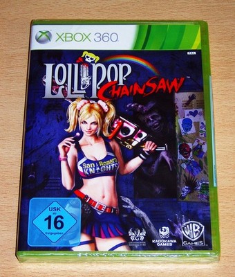 Lollipop Chainsaw UNCUT Microsoft Xbox 360 PAL Neu & Sealed VGA Ready Rar