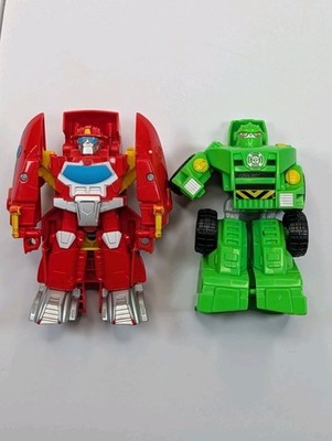 TRANSFORMERS Playskool RESCUE BOTS ACADEMY Boulder Dump Truck Heatwave Boat