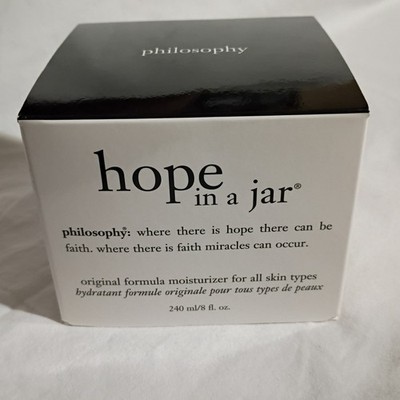Philosophy Hope in a Jar 8 oz Original Formula Moisturizer Beta-Glucan 