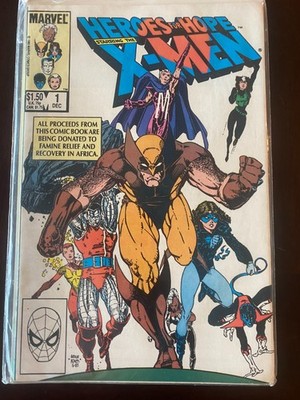 Heroes for Hope Starring the X-Men #1 (Marvel Comics December 1985)
