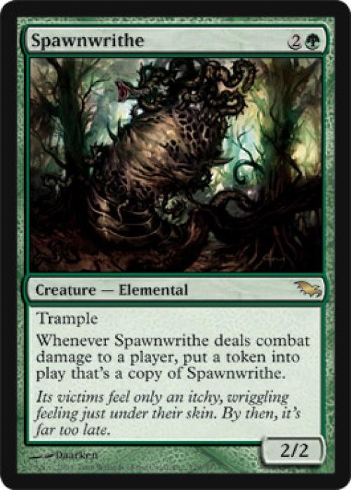 Spawnwrithe -Foil Medium Play MTG Shadowmoor