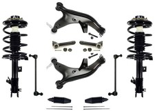 Front Complete Struts Control Arms Tie Rods & Links For Nissan Quest 2004-2009