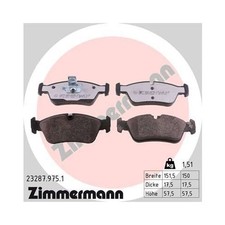Plaquette de frein BMW Z3