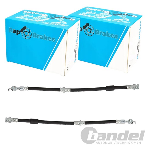 2X RAP Brakes Bremsschlauch BremsschlÄUche Vorne Passend FüR Mazda 323 Premacy-image