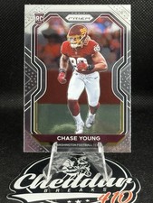 2020 Panini Prizm Rookie RC #383 Chase Young Washington Football Card. rookie card picture