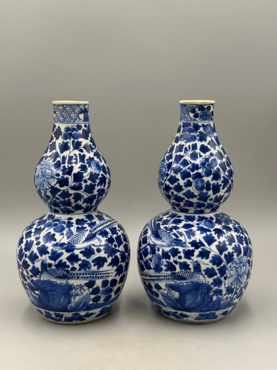 白色中国古董花瓶| eBay