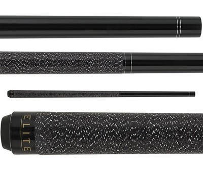 Elite ELBKLGT Two-Piece 58 in. Billiards Pool Cue Stick 15 oz