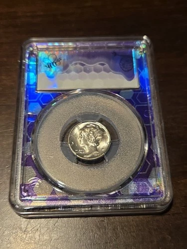 1945-S Mercury Dime • PCGS MS64 • Trader Bea Core • Blast White!