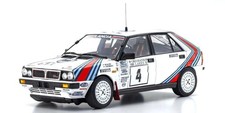 Kyosho 1/18 Lancia Delta HF 4WD 1000 Lakes Team Lancia 1987 #4 Die Cast