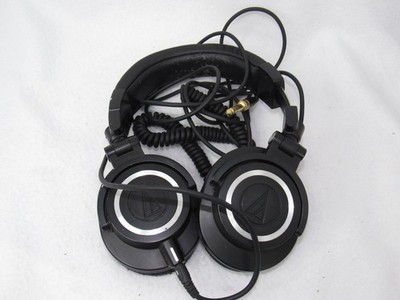 Audio-Technica ATH-M50x Professional Studio Monitor Headphones - Needs new pads