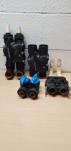 Lot Of Used Misc Bypass Valves. Kinetico Pentair