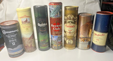 Whisky Dosen, Flaschen (leer) und Schachteln