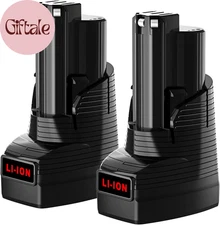 2Pack 2.5Ah Replace for Milwaukee M12 Battery Compatible with Milwaukee Battery 