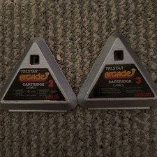 Coleco Telstar Arcade Video Game Cartridges 2+3 tested and working
