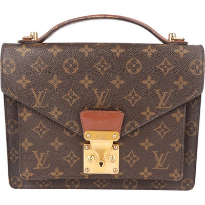 Louis Vuitton Monogram Canvas Monceau Handbag Tasche