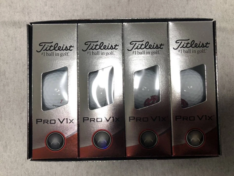1 DOCENA DE PELOTAS DE GOLF SCOTTY CAMERON SUPER CIRCLE LOGOTIPO T PROV1X *SOLO JAPÓN* Foto 4 de 4
