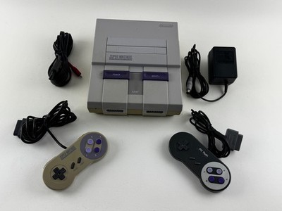 Super Nintendo Entertainment System SNES Console Bundle SNS-001 OEM