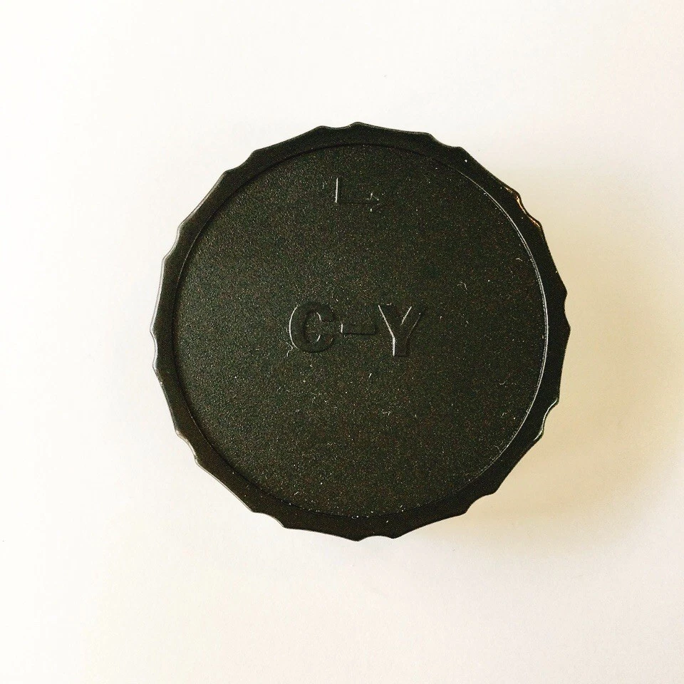 Tapa de cuerpo y tapa de lente trasera Contax Yashica montaje C/Y para cámaras RTS hechas en Japón Foto 4 de 4