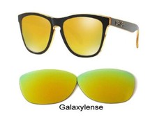 Galaxy Replacement Lenses For Oakley Frogskins Sunglasses 24K Gold Polarized