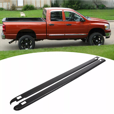 6'4'' Truck Bed Rail Side Cap Top Cover Protector Fit 02-08 Dodge Ram 1500